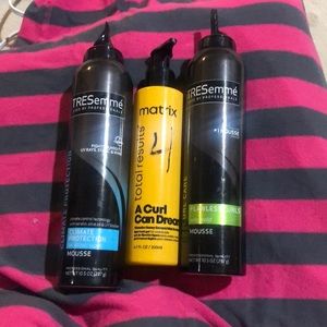 Bundle of TRESemme and Matrix hair products